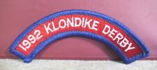 Vintage NEW 1992 Klondike Derby Boy Scouts Iron-On Sew-on Rocker Patch 4