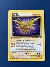 Zapdos 30/62 Fossil First Edition Pokémon Card Vintage ITA picture
