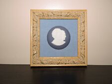 1972 Buten Museum Of Wedgwood Cobalt Blue Jasperware Framed Piece picture