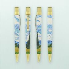 RETRO 51 The MET VAN GOGH WHEAT FIELDS W/ CYPRESSES ROLLERBALL PEN SEALED picture