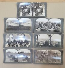 Lot of 7  Stereoview photos of Japan picture
