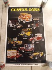 RARE Original 1977 George Barris Custom Cars Poster Hot Rods Kustoms picture