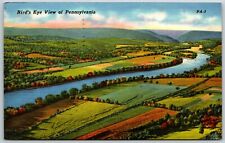 Birds Eye View of Pennsylvania - Postcard picture