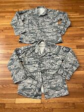 Men's U.S. Air Force Military Camouflage Pattern Jacket Coat *LOT of 2 Size 50L picture