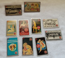 Vintage COCA COLA 1995 $5.00 Lot of 10 Collectable Phone Cards Sprint NOS picture