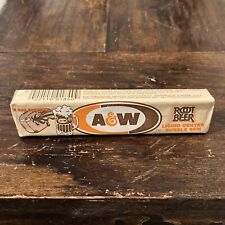 Vtg RARE 1983 A&W Root Beer Giant Liquid Center Bubble Gum UNOPENED Pack 80s picture