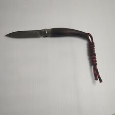 Vtg. Opinel France No 8 Virobloc Brevete Single Blade lock collar Pocket Knife picture