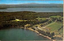 Isle La Motte Vermont Lakehurst Aerial View Postcard c1960 picture