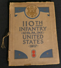 WWI 110th Infantry 10th PA Pennsylvania Inf United States 1917 Phil. 1918© Named picture