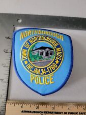 LE9b7 Police patch Massachusetts Town of Northborough  picture