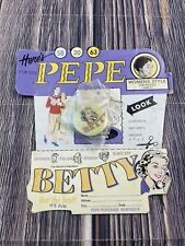 Vintage Pepe Jeans Promotional Betty Pin  picture