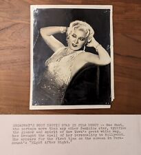 1932 Authentic Original MAE WEST 8x10 PARAMOUNT Press Photo 