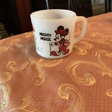 Vintage Mickey/Minnie Mouse Milk Glass Mug Made in USA Disney picture