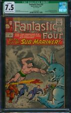 Fantastic Four #33 ⭐ CGC 7.5 Qualified ⭐ 1st App of ATTUMA Silver Age 1964 picture