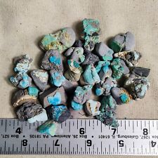 Natural Lone Mountain Turquoise Rough Stone Nugget Slab Gem 100 Gram Lot 41-04 picture