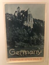 Vintage 1930’s Prunn Castle Bavaria German Travel Poster, Rolled, 20x29 picture
