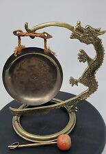 Brass Tabletop Dragon Gong 9 