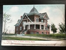 Vintage Postcard 1901-1907 Fairview William Jennings Bryan Home Lincoln Nebraska picture