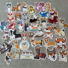 Huge Bundle Corgi Dog Lover Stickers Puppy Gift New Funny Cute Doggo Loaf picture