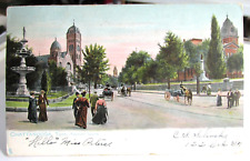1906 CHATANOOGA TENNESSEE TN Postcard Fountain Square, Mailed Tucks Ltd Postcard picture