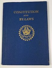 Antique 1946 Masonic Freemasonry Texas California Constitution By-Laws Masons picture