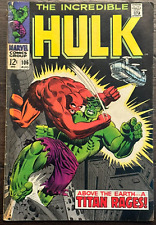 MARVEL: THE INCREDIBLE HULK #106 (Aug 1968) SILVER AGE picture