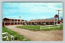 Kalispell MT-Montana, San Rose Motel, Exterior, Vintage Postcard picture