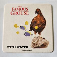 Vintage The Famous Grouse Coaster Beer Mat picture