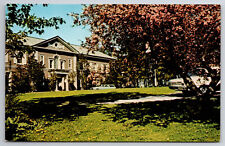 Vintage Postcard Administration Building Berkshire Christian College Lenox Mass. picture