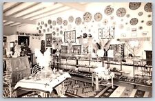 Southwestern Gift Shop Native Americana Craft~Pottery~Navajo Jewelry~RPPC 1945 picture
