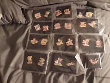 RED HAT SOCIETY PIN  Lot  Of  25 WILLABEE & WARD COLLECTION With Storage Box picture