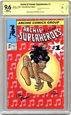 Archie and Friends Superheroes #1 Collector's Ed. Josie CBCS 9.6 SS Parent 2021 picture