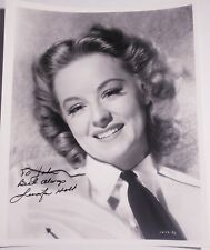 Vintage Jennifer Holt  Photo Signed picture