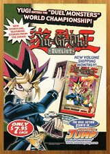 2004 Yu-Gi-Oh Duelist Manga Vintage Print Ad/Poster Official Anime Promo Art picture