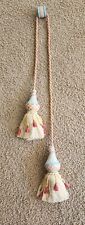 MacKenzie Childs Very Large Curtain Tie Back Double Tassel picture