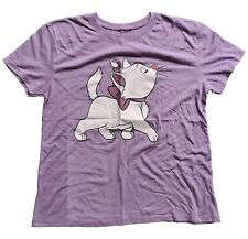 Disney Aristocats Marie Womens Juniors T Shirt Size M New Purple Cat Graphic Tee picture
