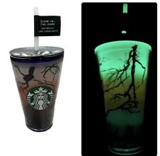 Starbucks Fall Halloween 2022 Raven’s Perch Glow in the Dark 16oz Tumbler Grande picture