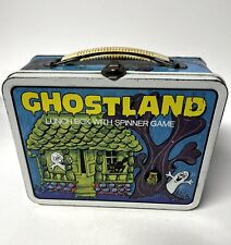 Vintage 1977 Ohio Art GHOSTLAND Metal Lunchbox No Thermos  picture