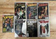 IDENTITY CRISIS #1-7 Michael Turner Cover Art Complete Series (DC Comics 2004)  picture