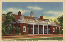 Dearborn,MI Gate Lodge Entrance,Greenfield Village Wayne County Michigan Vintage picture