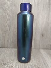 Starbucks Holiday 2020 Green Purple Iridescent Insulated Water Bottle 20 Oz picture