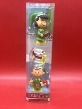 Peanuts Christmas Holiday Figures set of 3 Snoopy, Lucy, Charlie Brown picture