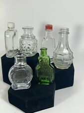 Assorted Vintage Mini Glass Bottle Collectables picture