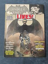 Dracula Lives #1 1973 Marvel Comics Horror Magazine Boris Vallego Low Grade picture