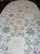 Old Vintage Star Quilt Cotton As Is picture