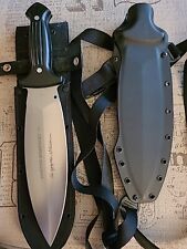 Boker Applegate Fairbairn Combat Smatchet #1005 With Factory And Custom Sheaths picture
