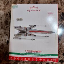 Hallmark 2017 Star Wars X-Wing Starfighter Storyteller Keepsake Ornament DentBox picture