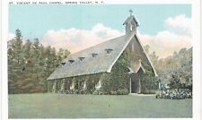 Spring Valley Vincent De Paul Chapel 1920 NY  picture