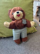 Vintage Smokey the Bear 1960's Plush Stuffed Doll with Ranger Badge picture