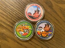 Lot of 3 Hard Rock Cafe Chips - Including Las Vegas picture